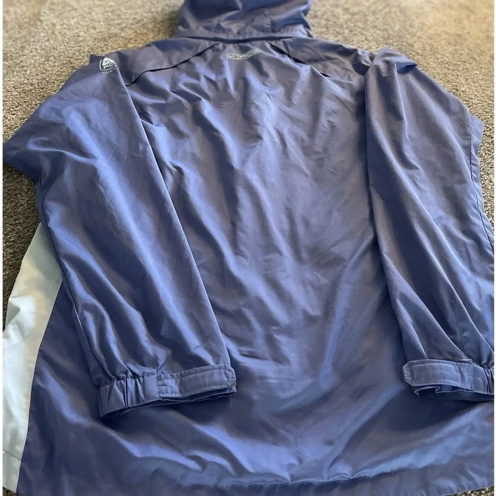 Nike‎ ACG 3 Layer Rain Jacket Mens XXLT Hooded Waterproof Outdoor Shell Y2K
